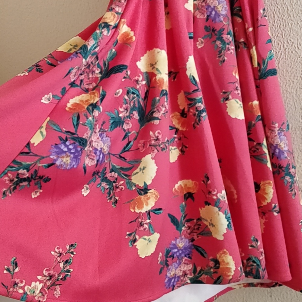 Strapless flare dress - Picture 4 of 5